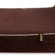 KOPEKS Dog Bed Replacement Cover Memory Foam Beds Cover Only - Brown - Extra Large