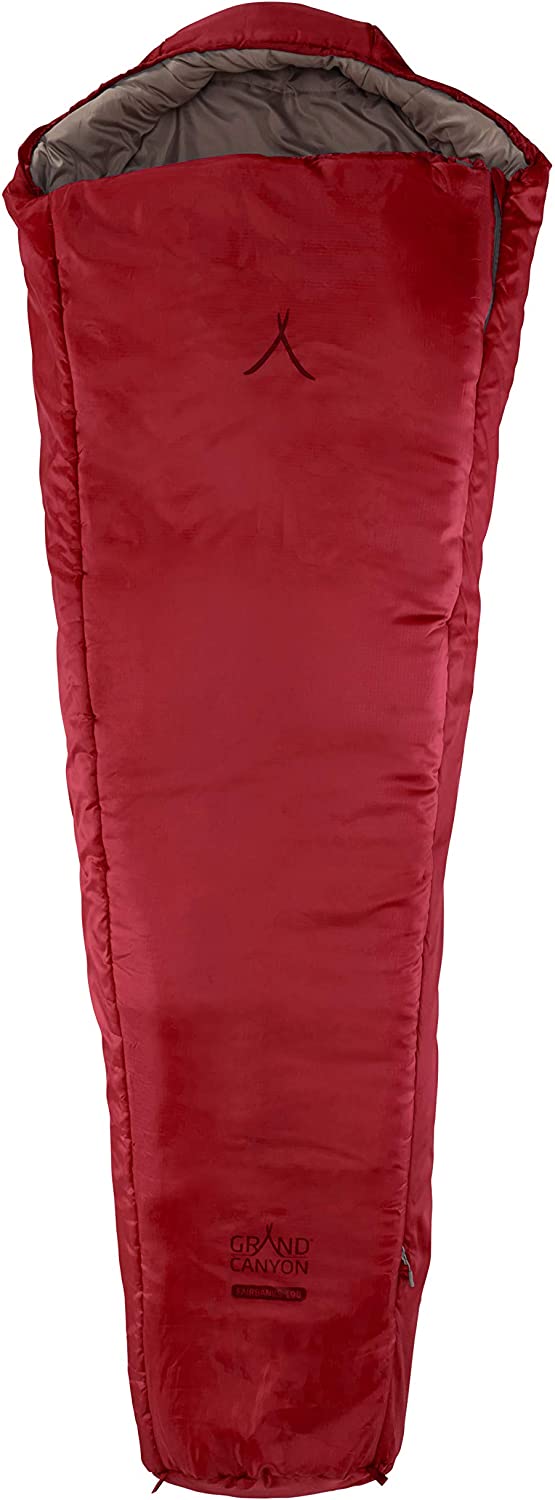 Grand Canyon FAIRBANKS 190 Mummy sleeping bag - Premium sleeping bag for outdoor camping - Limit -4° - Red Dahlia - Image 3