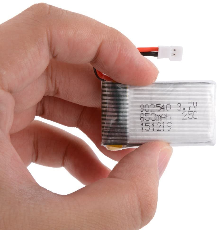 YUNIQUE GREEN-CLEAN-POWER - 3.7V 850mAh Rechargeable Battery for RC Drones Syma X5SC X5SW, Silver