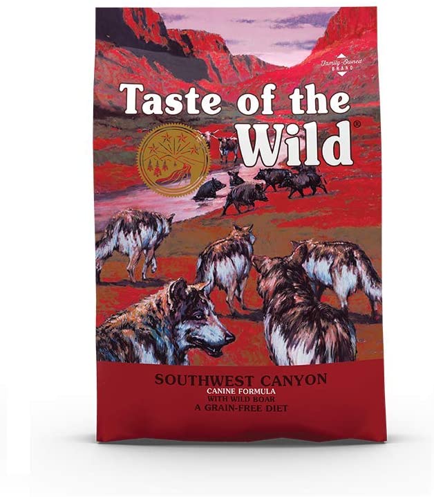 Taste of the Wild Southwest Canyon Grain-Free Dry Dog Food, 12.2 kg (Pack of 1), Wild Boar