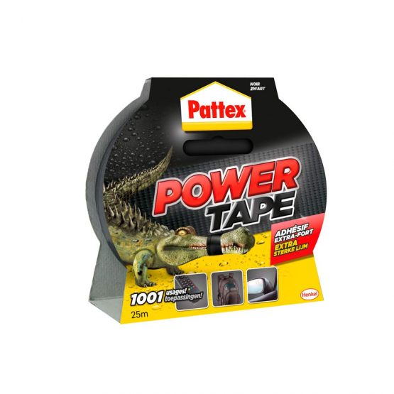 Pattex - Power Tape black roll 25 Meters