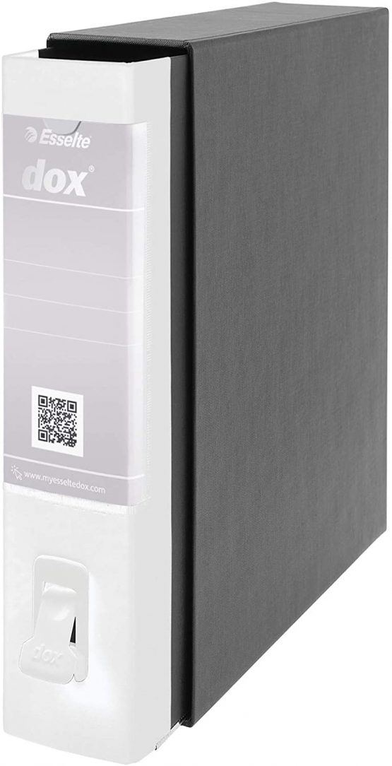 Esselte DOX 2 - Cardboard folder, white, Single unit