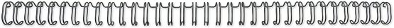 GBC RE810310 Wire A4 3: 1, No. 3 A4, Nr. 5 Black