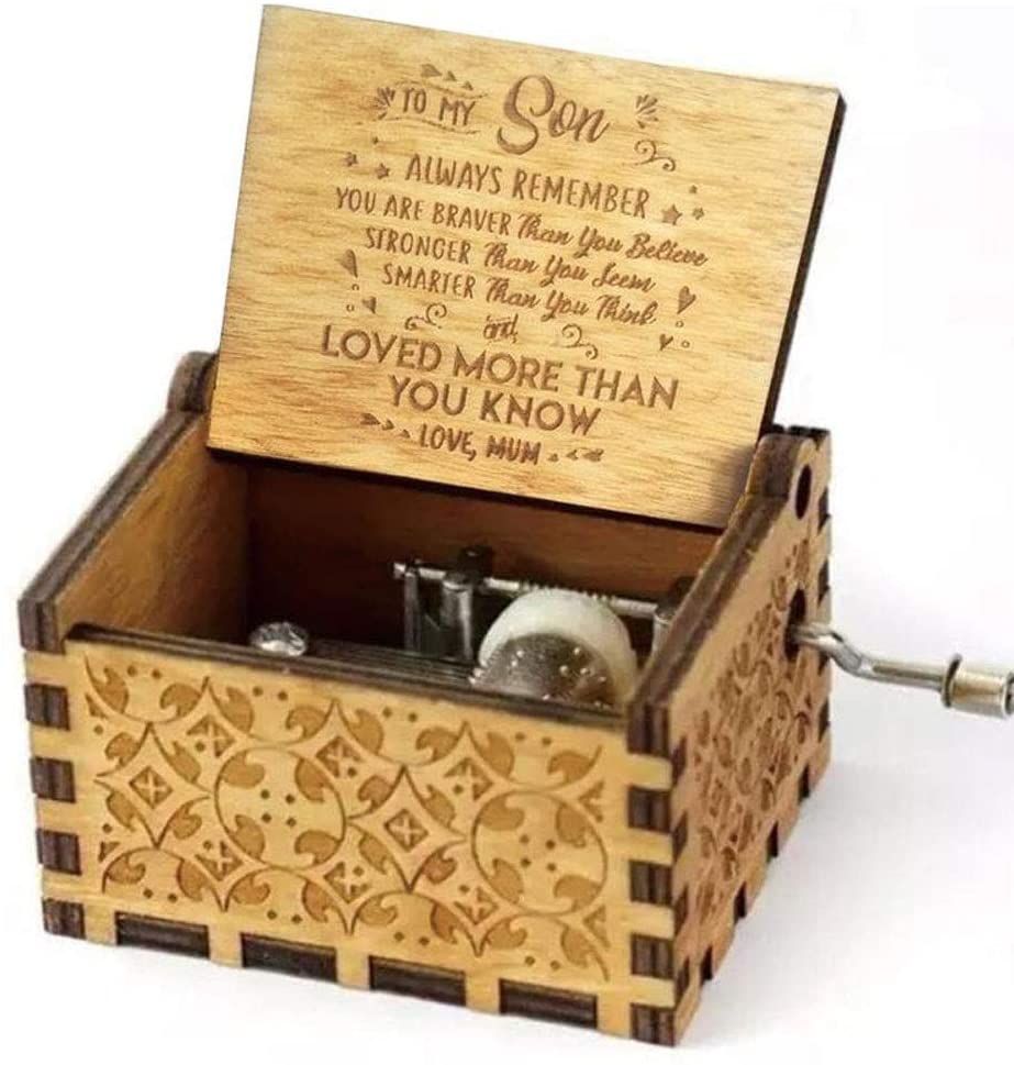 Micteney You are My Sunshine Music Box from Mum to Son,You are My Sunshine Music Box for Son,best Gift From Mum to Son (Mum to son) - Image 2