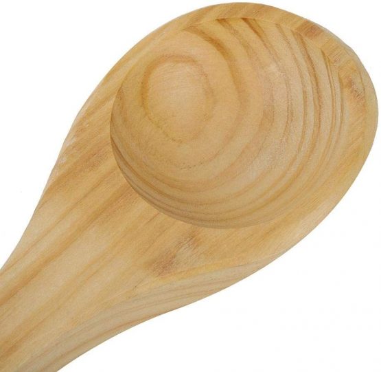 Handmade Wooden Bath Ladle Sauna Spoon Multipurpose Water Dipper Spoon Sauna Accessories for Sauna SPA Kitchen - Image 3