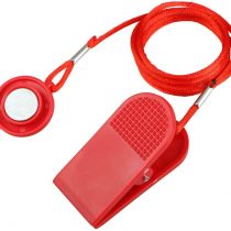 Hynnio Treadmill Safety Key, Universal Treadmill Magnet Security Lock, 28mm Magnetic Shell, Replacement Kit for Sole, Weslo, Weider, Epic, Healthrider (Red)
