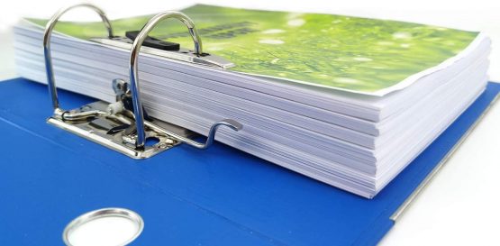 Eastlight A4 Extra Strong Lever Arch Files Plastic on Board Folder Document Storage - Image 4
