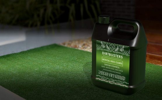 Dirtbusters artificial grass cleaner with reactivating pet odour urine deodoriser for dogs fresh cut grass cleans removes stains odour neutralises (5 litres) - Image 2