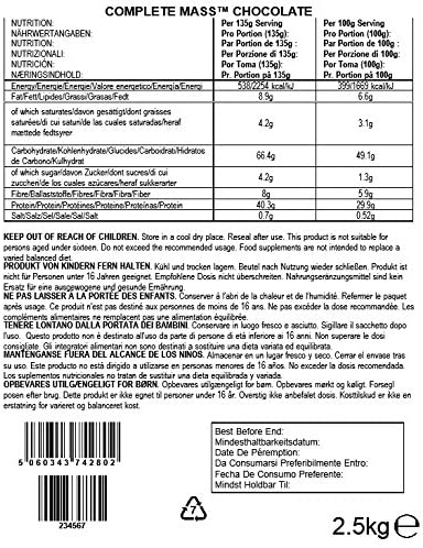 Bulk Complete Mass Gainer, 2.5 kg - Image 3