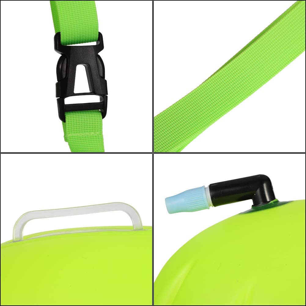 lovingmona Swim Buoy Tow Float Highly Visible Swimming Pull Floats Bubble with Adjustable Waist Belt for Open Water Water Sports - Image 4