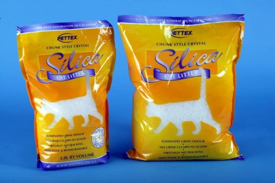 Pettex Silica Cat Litter 3.8litre, clear
