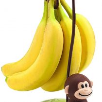 Joie Kitchen Gadgets 77700 Monkey Banana Tree Stand, Plastic, Multi-Colour