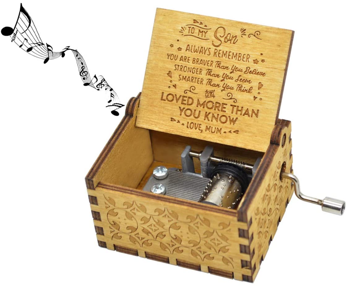 Micteney You are My Sunshine Music Box from Mum to Son,You are My Sunshine Music Box for Son,best Gift From Mum to Son (Mum to son)