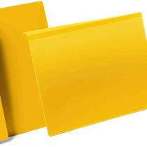 Durable Pallet Hanging Pocket A4 Landscape, Pack of 50 Pieces, Yellow
