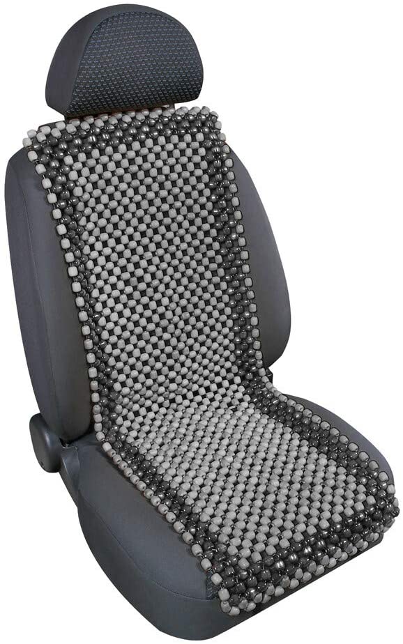 Lampa 54497 Seat Cover Wooden, Black, Taglia unica