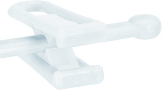 HANGERWORLD 20 White 30cm Childrens Plastic Top Coat Clothes Garment Baby Toddler Hangers. - Image 3