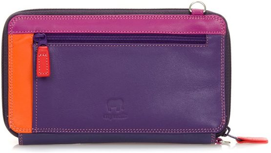 Mywalit Leather Zip Round Multi Purse Shoulder Bag 1220 - Image 2