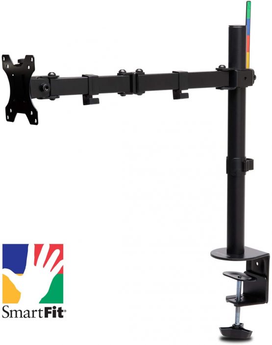 Kensington SmartFit Ergo Single Monitor Arm - Long, Black