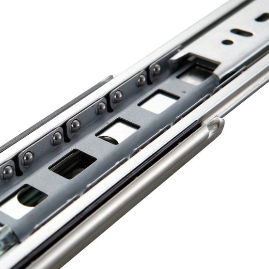 AOLISHENG Heavy Duty Drawer Runners Full Extension Drawer Slides Rails Heavy Duty 80kg Bearing Capacity, 1 Pair (Without Lock, 38 inch (950mm)) - Image 3