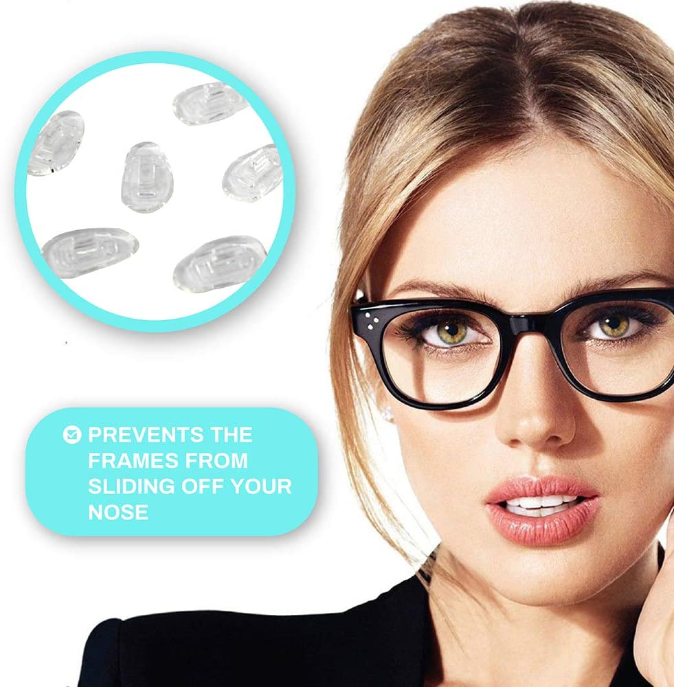 SPORTS WORLD VISION D-Shaped Glasses Nose Pads - Premium Grade Push-in Silicone Nose Pads 15 mm/0.6'', 3 works, 6 Count (Pack of 1) - Image 4