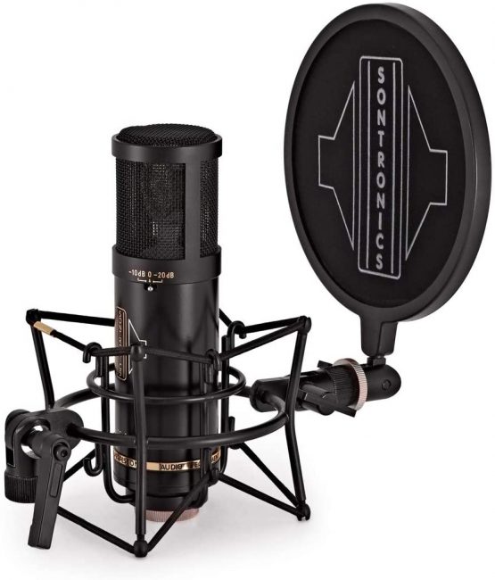 Sontronics STC-3X PACK 3-Pattern Condenser Microphone With Accessories - Black - Image 2