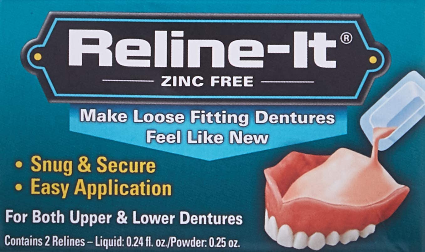 Dentemp Reline It Denture Reliner Kit BigaMart