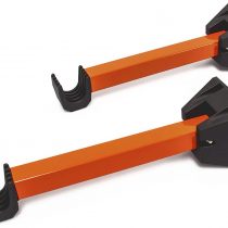 Relaxdays Wall Foldable Bicycle Hanging Racks Cycle Storage (Pack of 2) -Orange