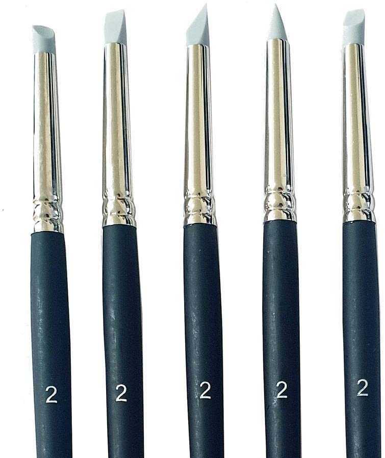 The Art Shop Skipton Artists Silicone Colour Shaper Tool Set of 5 (Size 2)