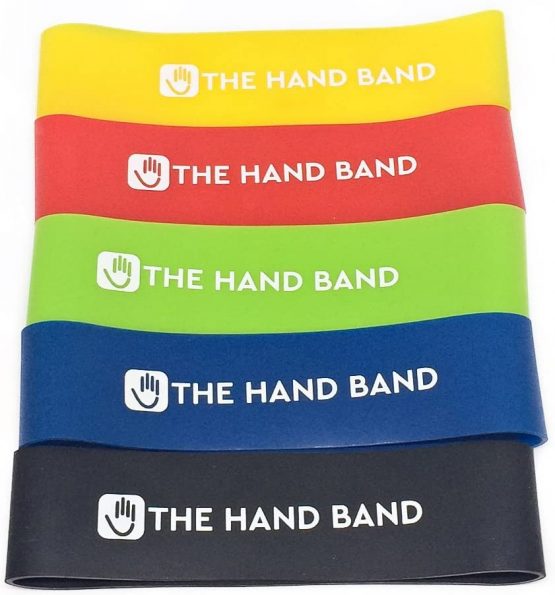 THE HAND BAND – hand exerciser and hand strengthener set - 10 finger resistance bands perfect for extensor training, forearm, hand and finger strength, hand health and injury rehabilitation - Image 4