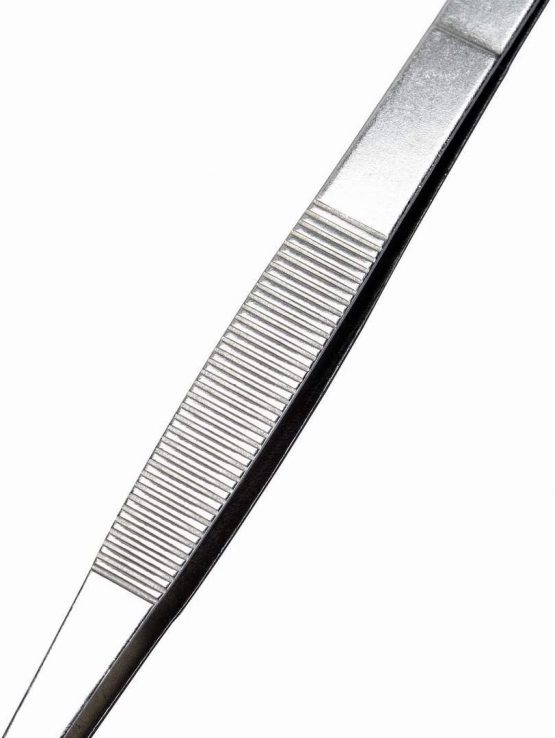 BinaryABC Stainless Steel Straight and Curved Nippers Tweezers Feeding Tongs for Reptile Snakes Lizards Spider(Silver) 2pcs - Image 3