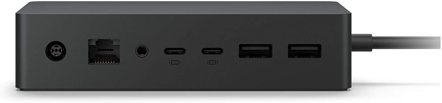 Microsoft Surface Dock 2 (4x USB-C, 2x USB-A, Gigabit Ethernet port, Audio port), Black - Image 2