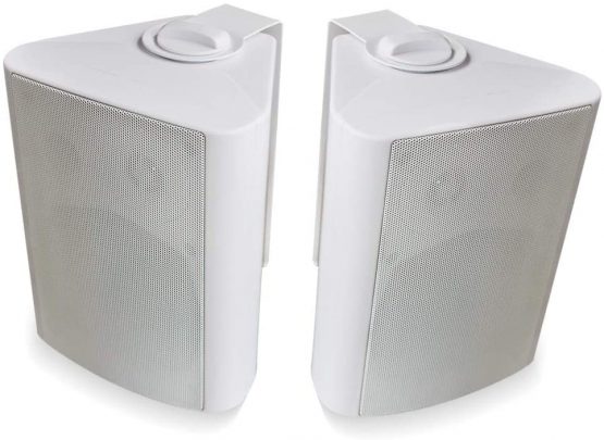 Herdio Outdoor Speakers, 200 Watts 5.25 Inches Outdoor Speaker Waterproof For Garden Patio Indoor （A Pair)） - Image 2