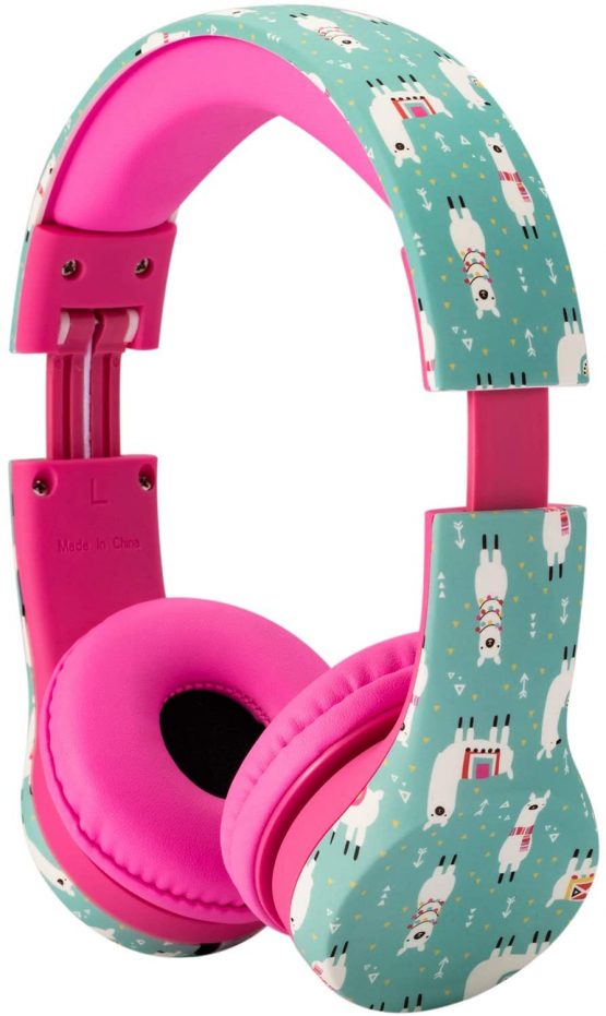 Snug Play+ Kids Headphones with Volume Limiting for Toddlers (Boys/Girls) - Llamas - Image 2