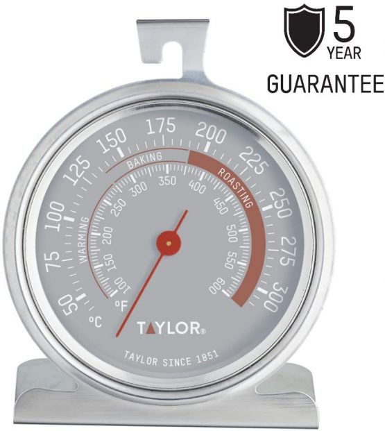 Taylor TYPTHOVEN Pro Oven Thermometer, Stainless Steel
