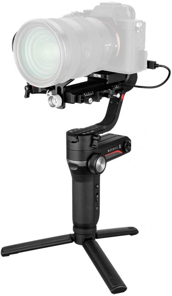 ZHIYUN WEEBILL-S Official 3-Axis Gimbal Stabilizer for DSLR Cameras, Mirrorless Cameras with Lens Combos - Image 3