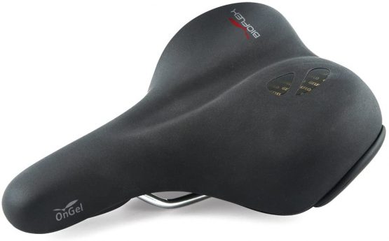 BioFlex Men Ongel Relaxed Saddle - Black