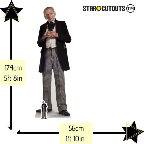 STAR CUTOUTS SC1116 The First Doctor Who Lifesize Cardboard Cutout David Bradley Christmas Special for Fans, Multicolour - Image 2