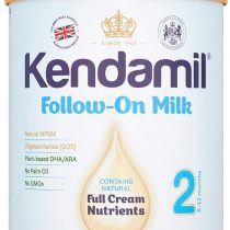 (2x900g) Kendamil Follow-On Milk 2-Pack, Stage 2, 6-12 Months &ndash; British Made, Whole Milk Formula &ndash; Vegetarian, No Palm Oil, No GMOs &ndash;with Omega 3 DHA, Omega 6 ARA and Prebiotics