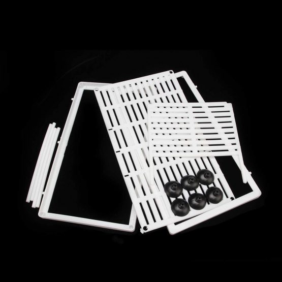SENZEAL Aquarium Fish Breeding Net Fish Isolation Breeder Hatchery Incubator Mesh with 3pcs Pipette for Aquarium Tank(Large) - Image 3