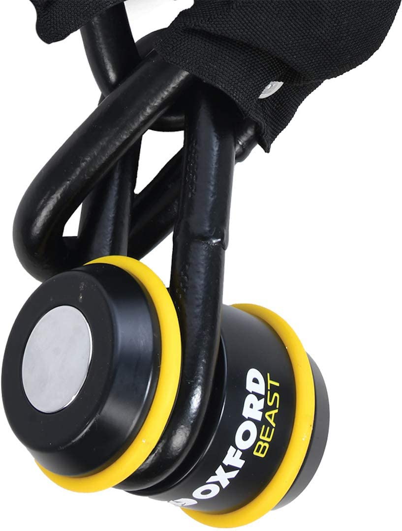 Oxford Beast Lock Padlock. Motorcycle Diamond Sold Secure. LK120, Black - Image 3