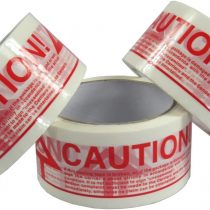 Triplast 48 mm x 66 m Caution Printed Low Noise Parcel Packing Tape (Pack of 36)