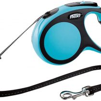 Flexi New Comfort Retractable Cord Lead, X-Small, 3 m, Blue