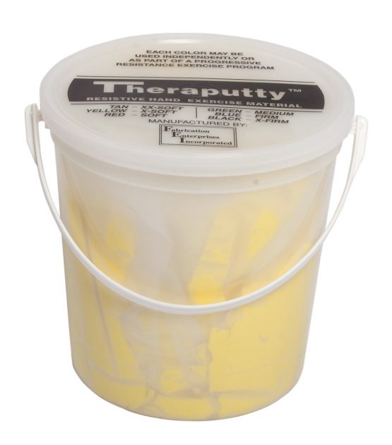 Theraputty Therapeutic modelling clay - 2.2 kg - yellow (very light)