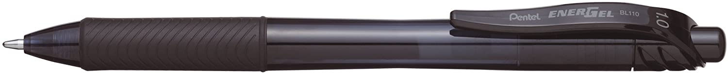 Pentel 1.0mm Energel-X Retractable Roller Pen Ink - Black