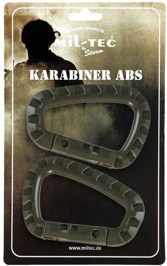Mil-Tec Carabiner ABS Olive