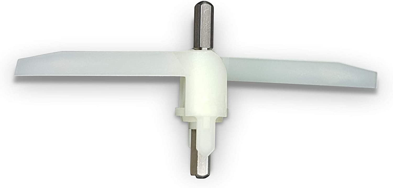 Trailer impeller for through-feed chips MUZ4DS4 - MUZXLVL1 from Bosch Food Processor MUM4 - MUM XL, White, 1er Set - Image 2