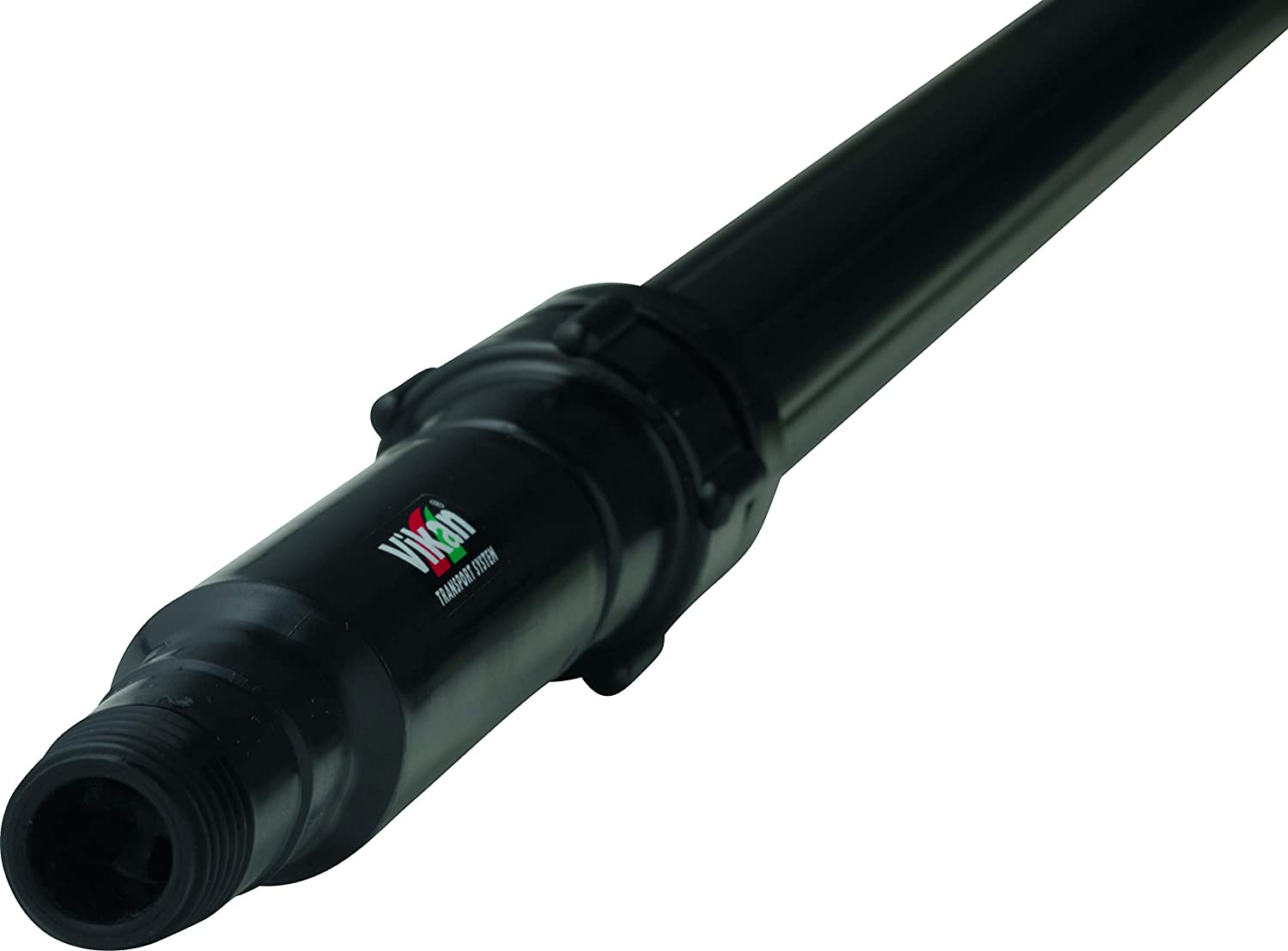 Vikan 297352 Aluminium Telescopic Water Fed Handle, Black, 31 mm Diameter, 2780 mm Length - Image 2