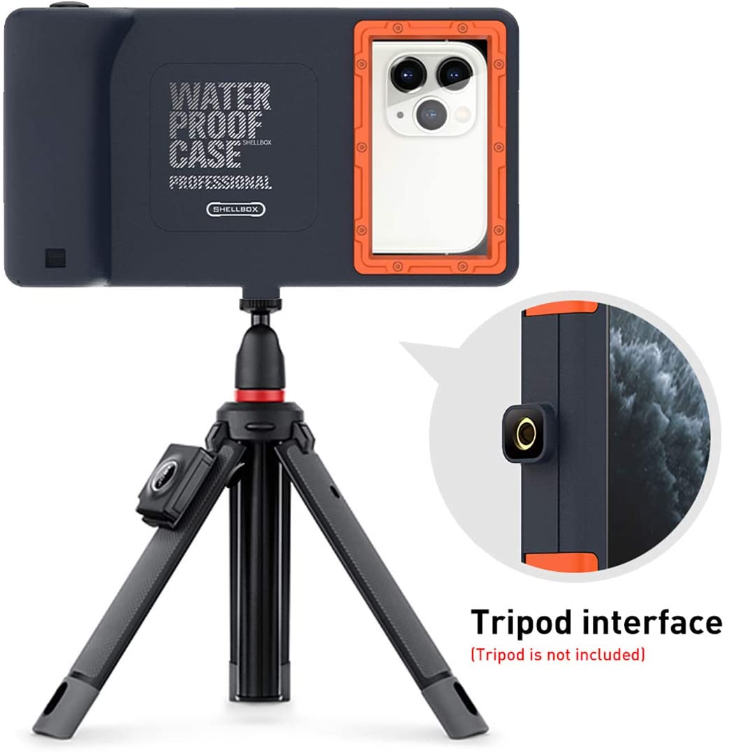 Universal Waterproof and Anti-Shock Case for iPhone 11 Pro Max XS Max XR X 8 7 6S Plus Galaxy Note10 10 s9 S9 up to 6.8 inches - Image 4