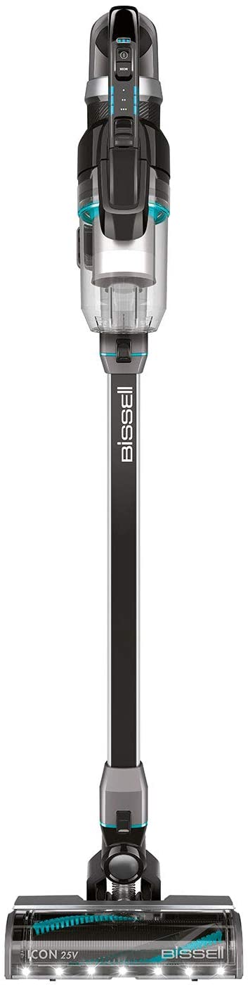 BISSELL Icon 25V Cordless Stick Vacuum, Black/Electric Blue - Image 2