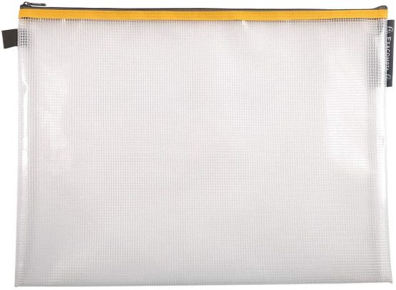 Exacompta 34160E – Eva 30/10th 29.7 x 42 cm Soft Plastic Zipped Pouch, Random Colour - Image 2